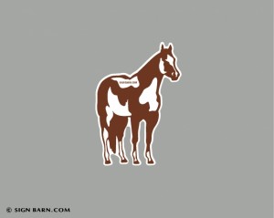 Brown and white