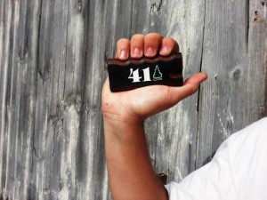 on wood